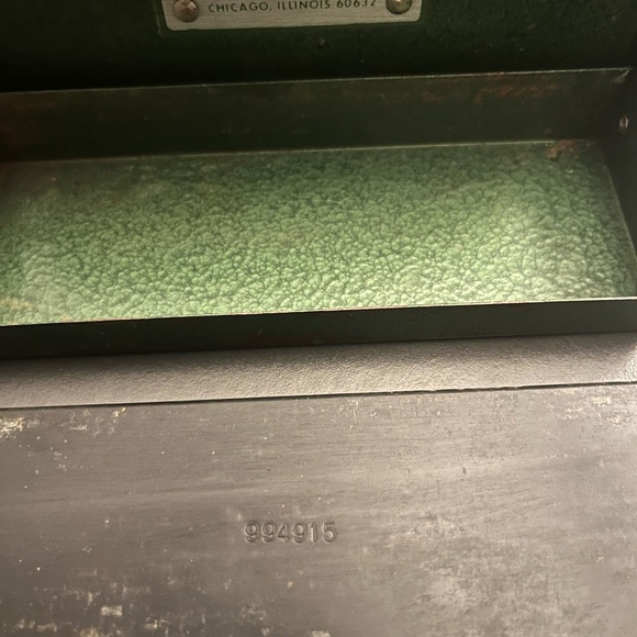 S-K TOOLS 1/4" DR SOCKET METAL TOOLBOX WRINKLE GREEN - Picture 2 of 6